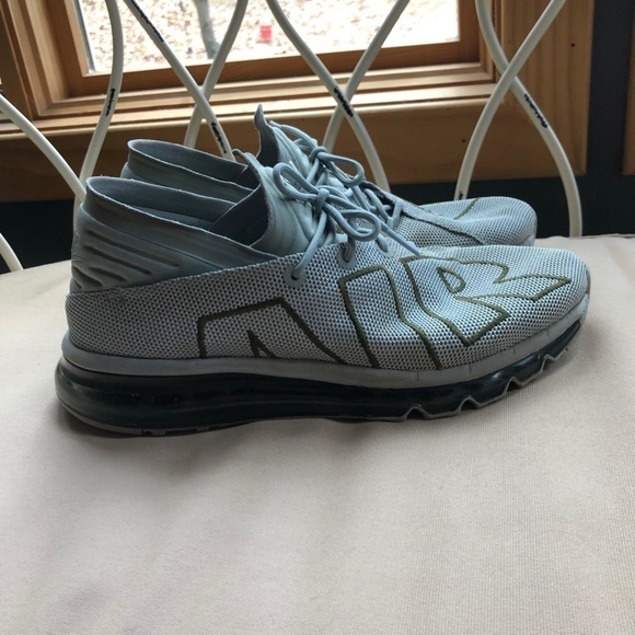 Nike Air Max Flair Light Pumice Legion Green Sz9 - Picture 4 of 10